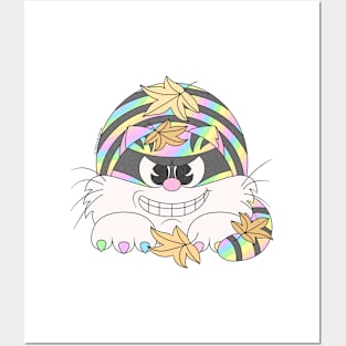 Mordecai The Rainbow Cat Posters and Art